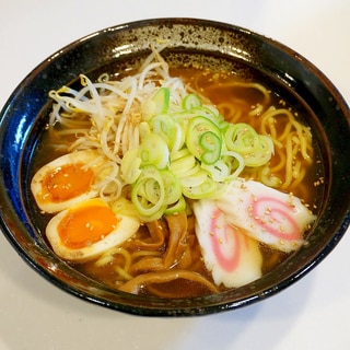 リメイク・スペアリブの茹で汁で！醤油ラーメン